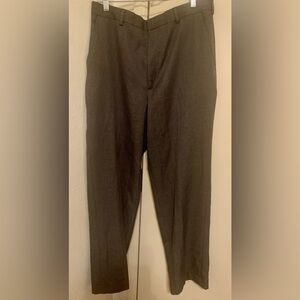Vintage Men's Botany 500 Dark Grey Pants 34 Medium